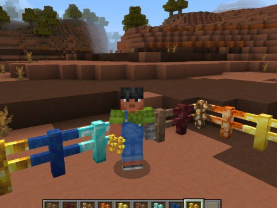 More Fences Mod for Minecraft PE