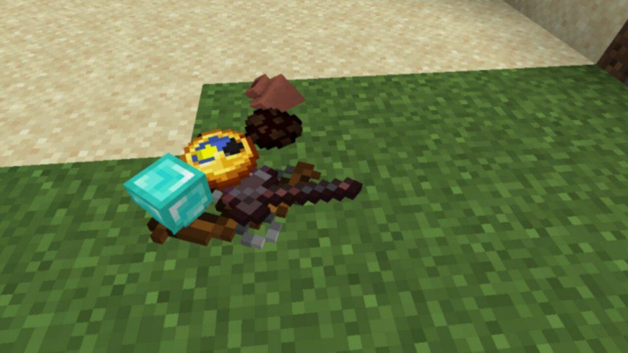 More Objects from Lie-Down Items Mod for Minecraft PE