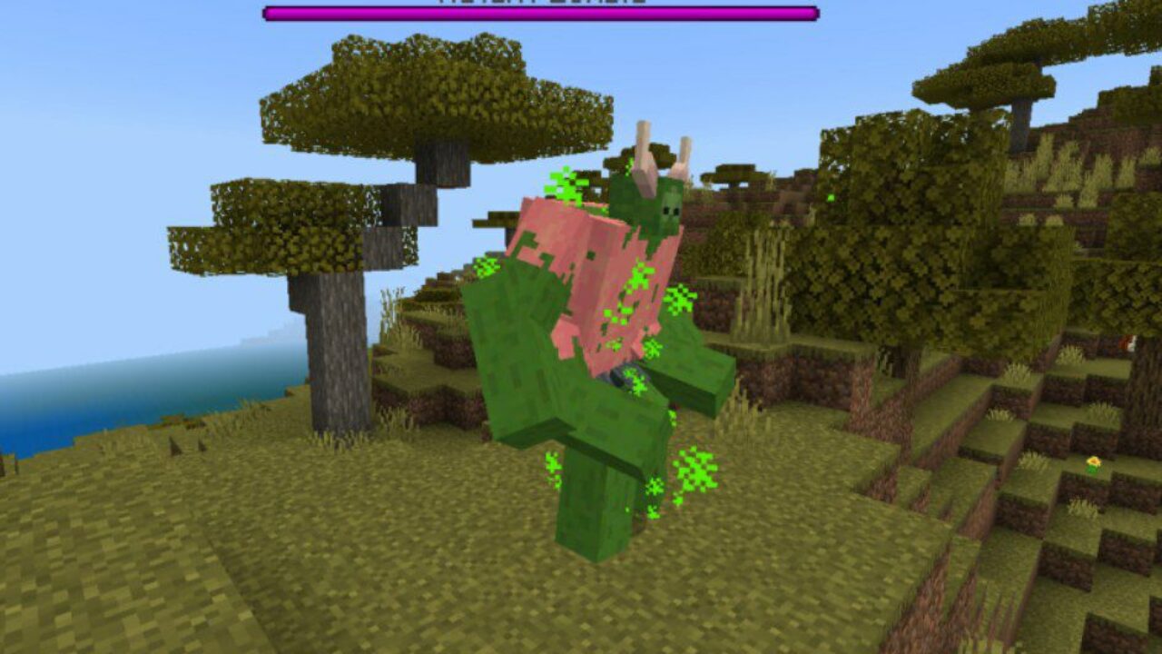 Mutant from Bioundead Zombies Mod for Minecraft PE