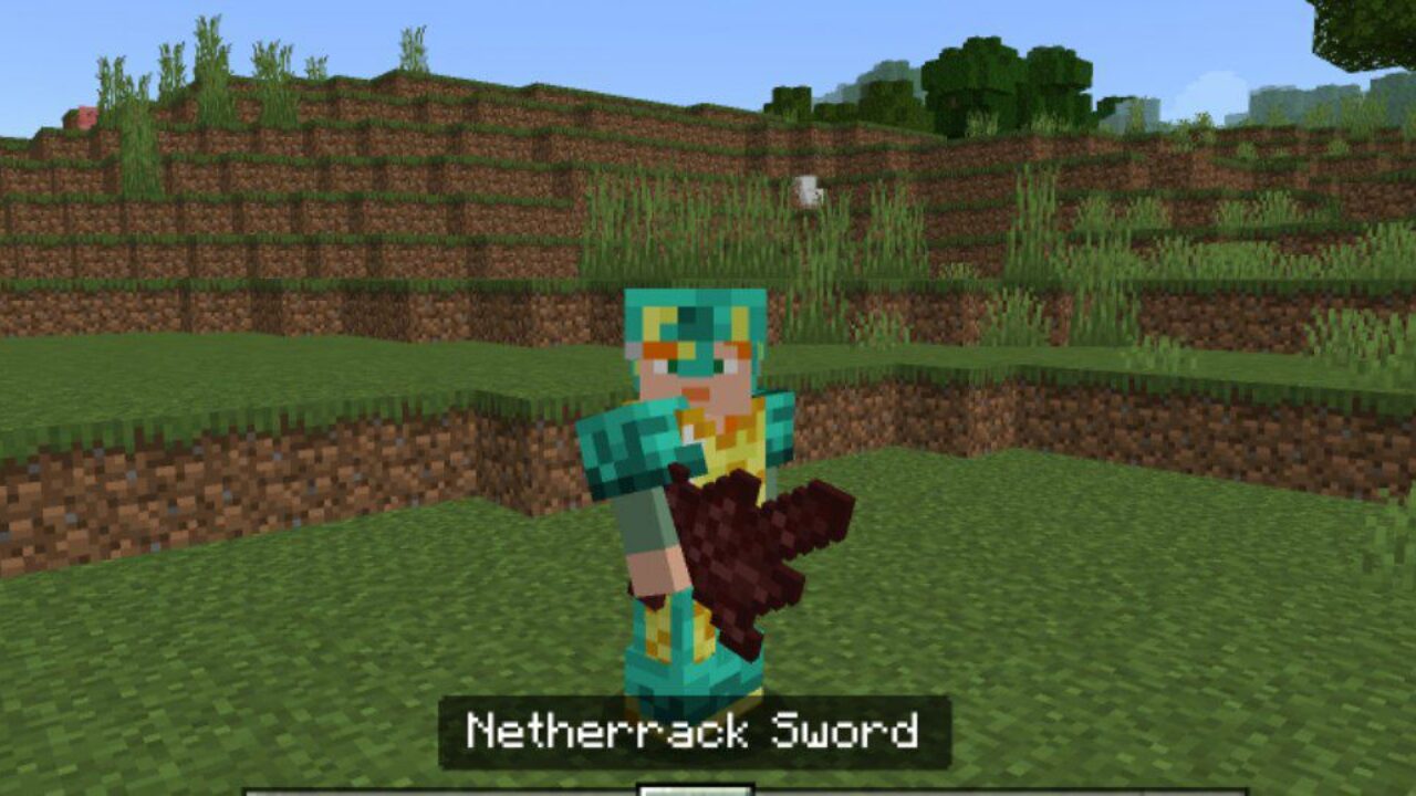 Netherrack from Gold Mod for Minecraft PE