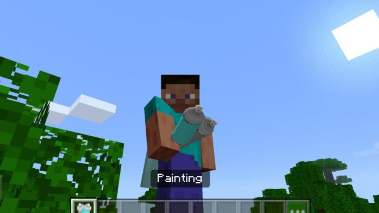 New Item from Real Graffiti Mod for Minecraft PE