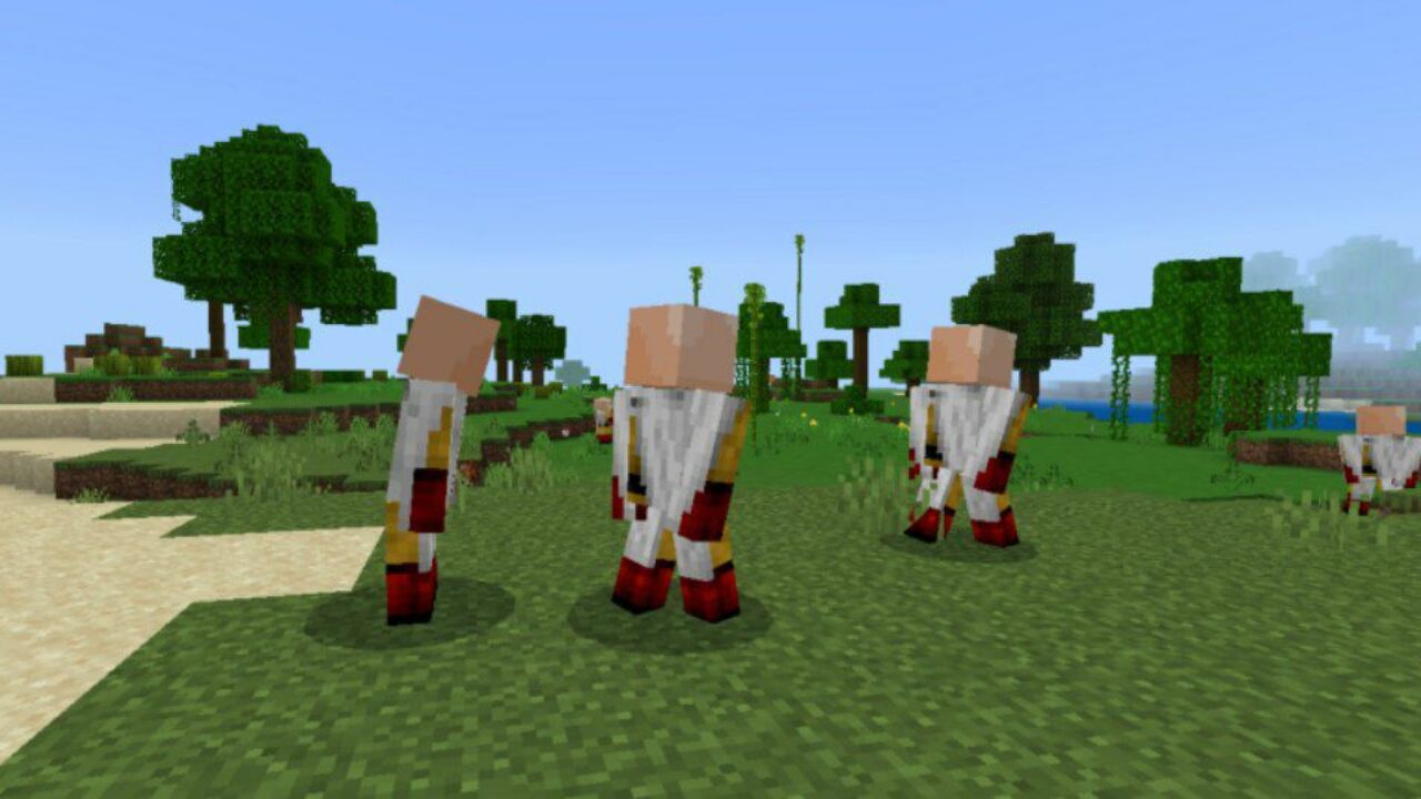 New Mob from Saitama Mod for Minecraft PE