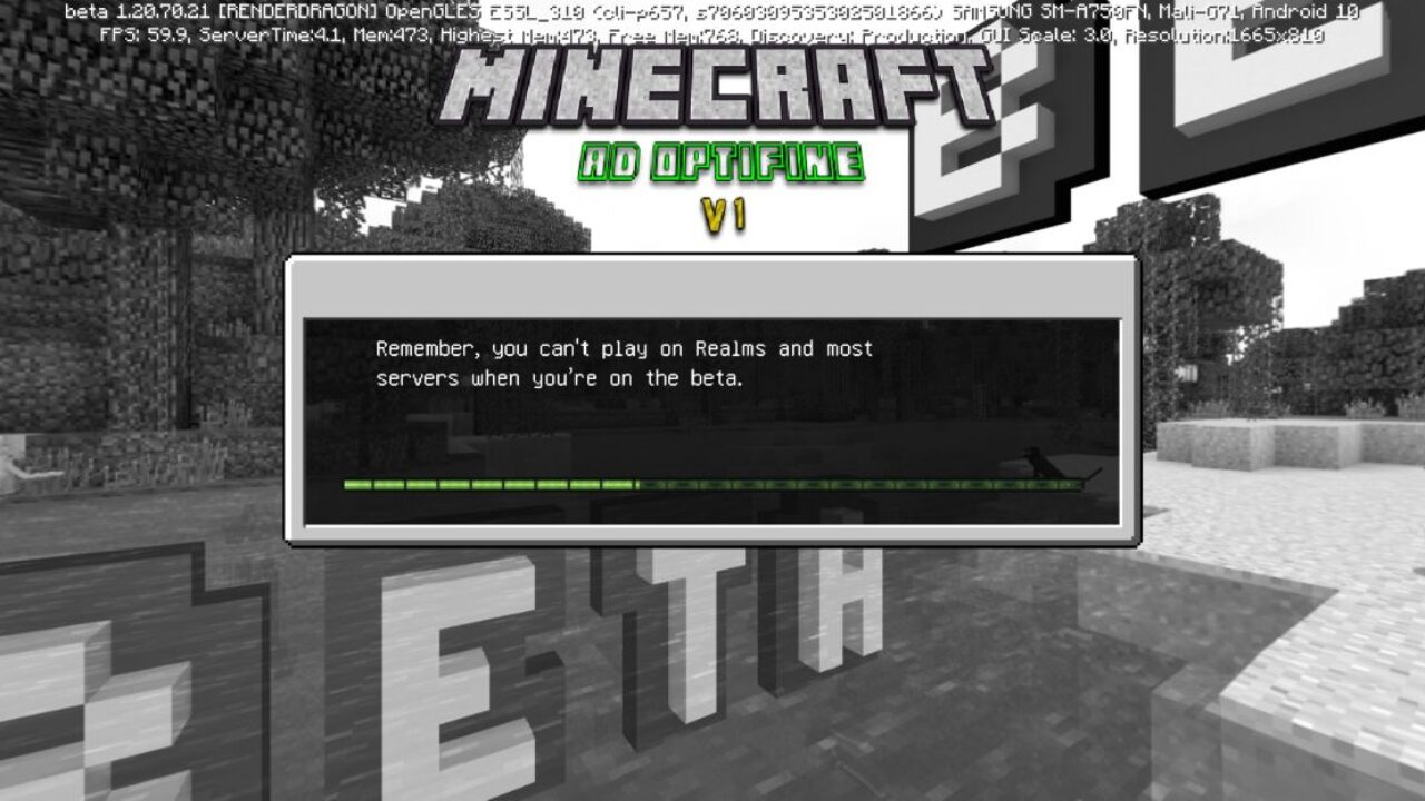 No Optifine from Speed Boost Texture Pack for Minecraft PE