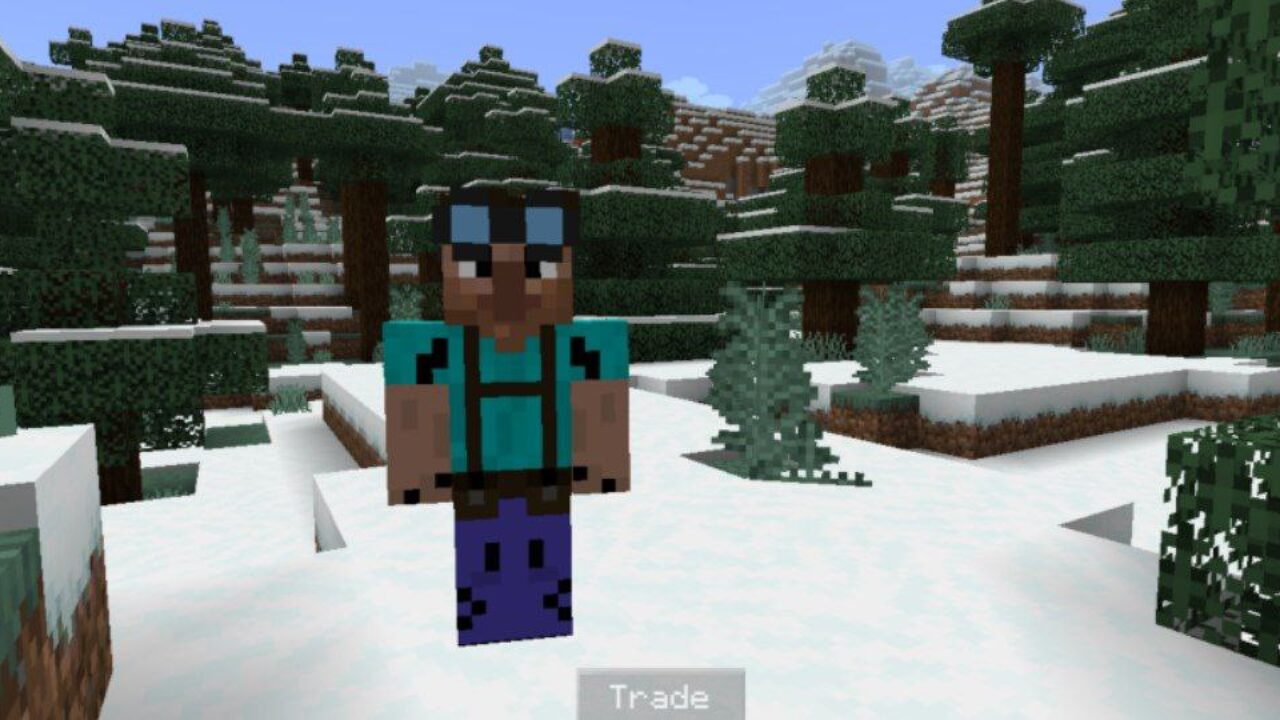 NPC from Spartans Mech Mod for Minecraft PE