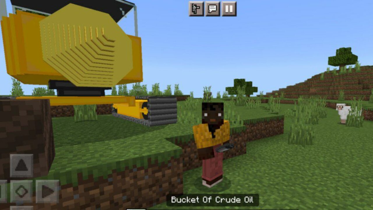 Bucket from Oil Mod for Minecraft PE