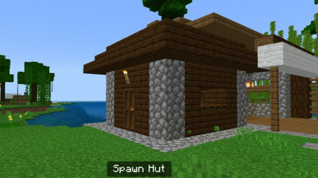 One Click House Mod for Minecraft PE