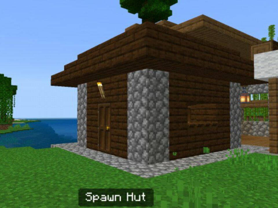 One Click House Mod for Minecraft PE