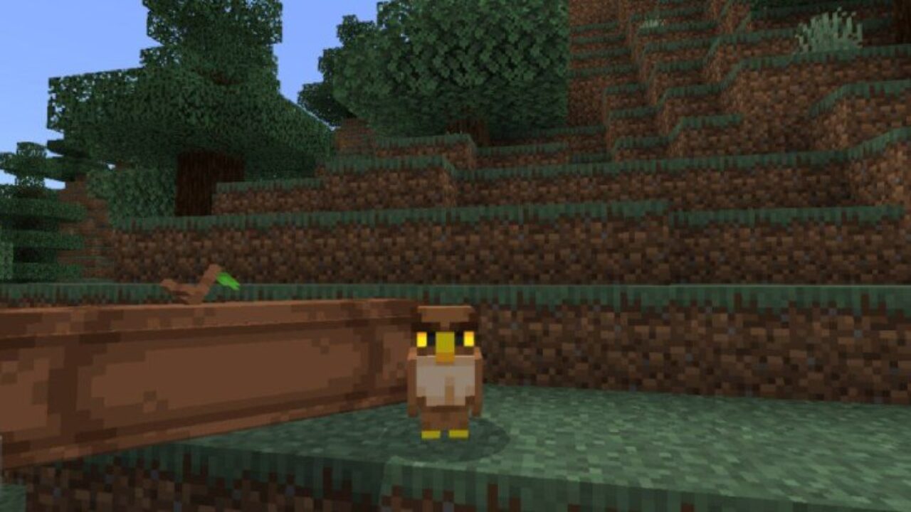 Owl from Forest Mobs Mod for Minecraft PE