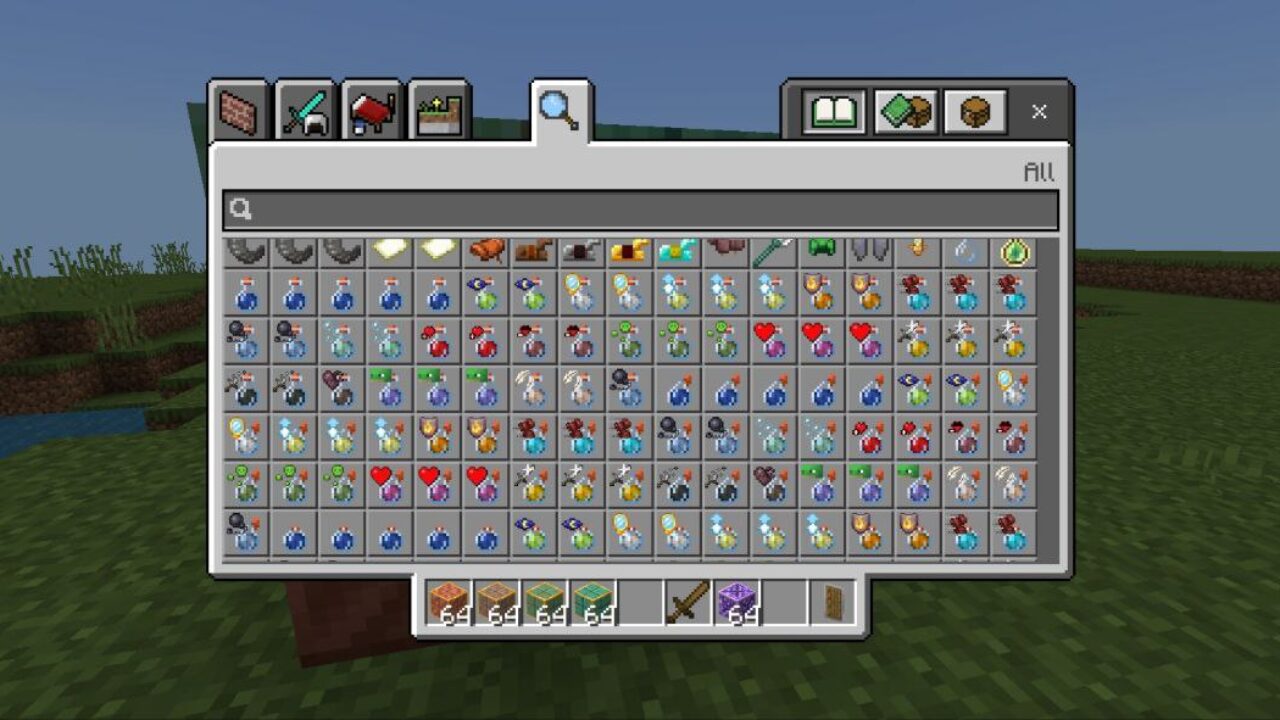 Poisons from Ultimate Survival Texture Pack for Minecraft PE