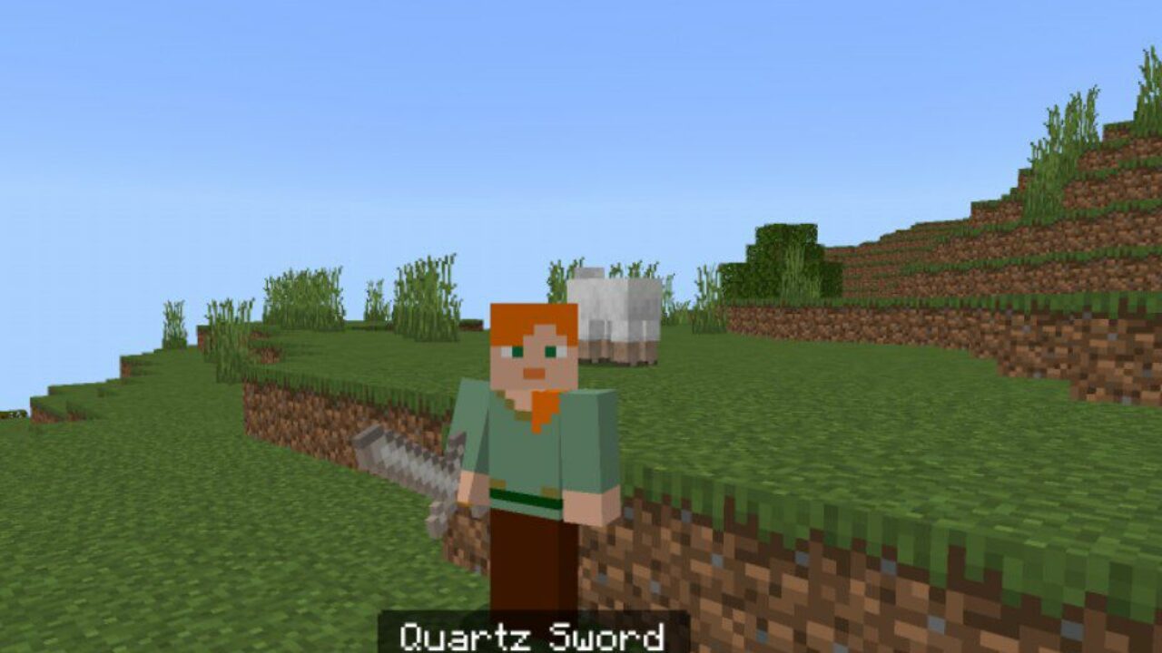 Quartz from Gold Mod for Minecraft PE