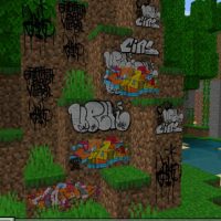 Real Graffiti Mod for Minecraft PE