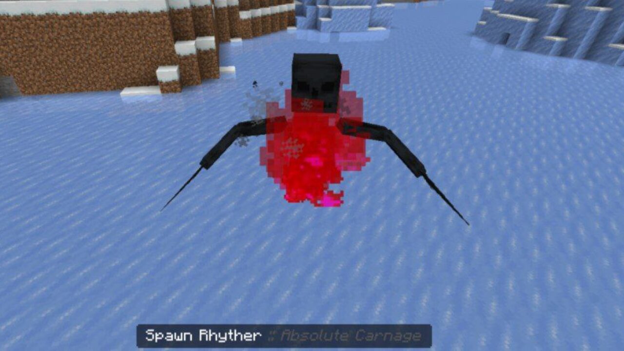 Rhyther from Absolute Carnage Mod for Minecraft PE