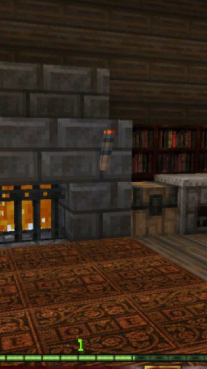 Room from Horror for Three Map for Minecraft PE