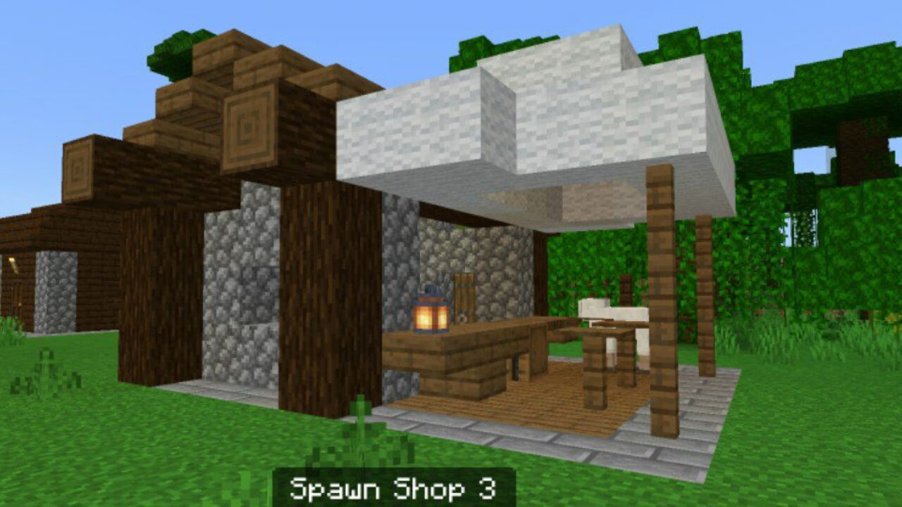 Shop from Easy House Mod for Minecraft PE