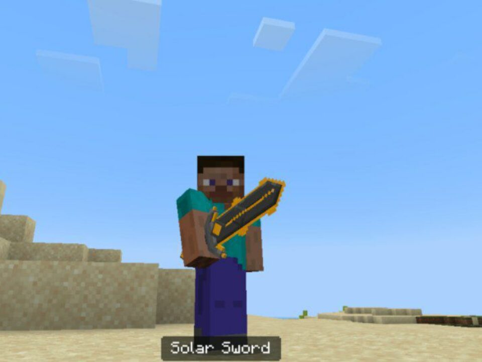 Solar Tools Mod for Minecraft PE