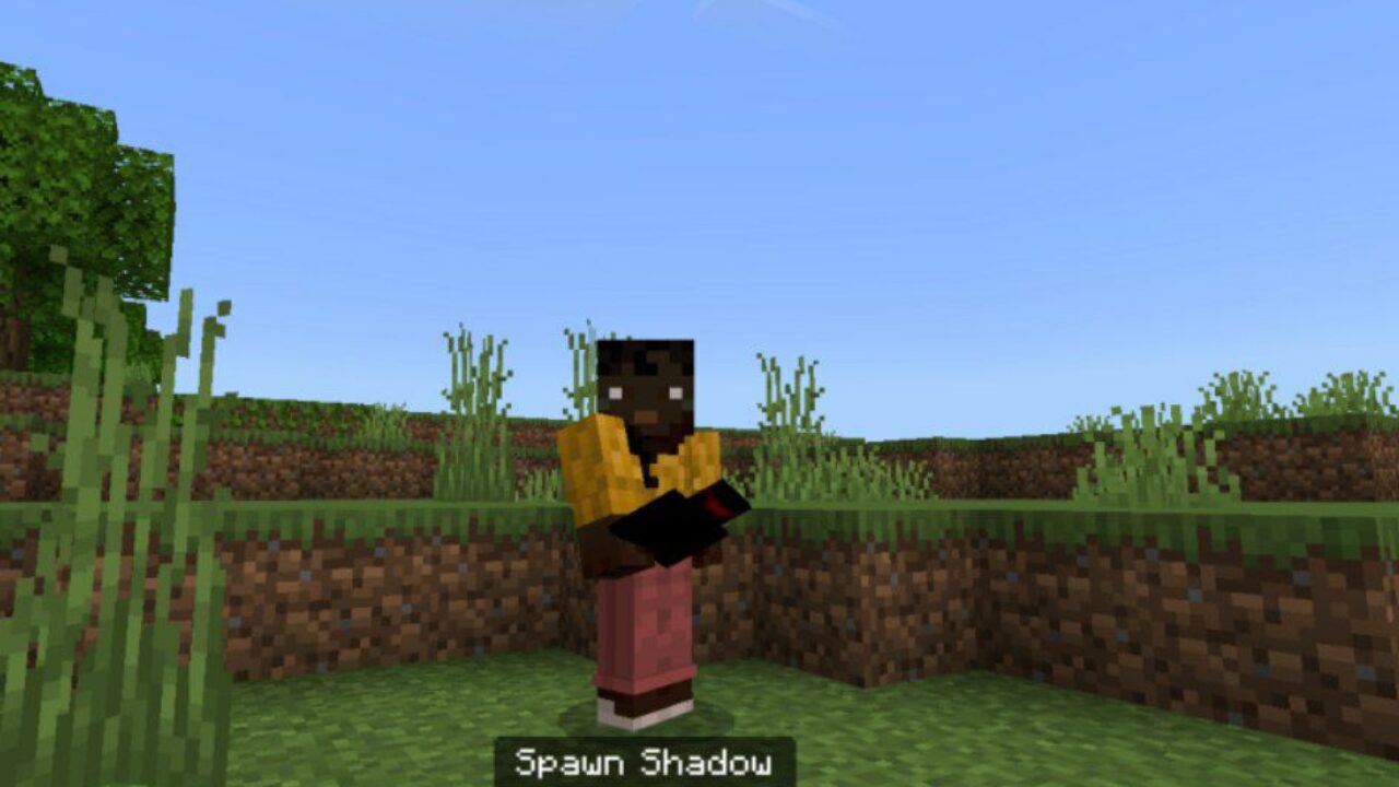 Spawn from Shadow Mod for Minecraft PE