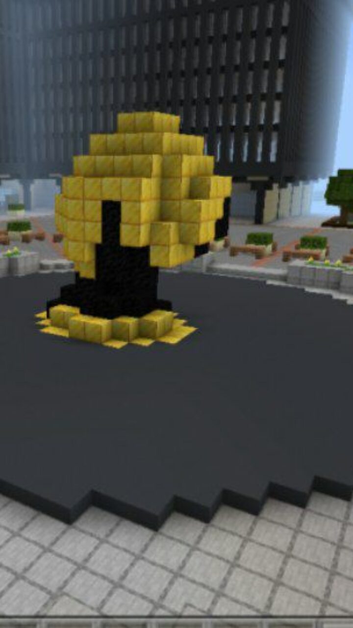 Square from Two Towers Map for Minecraft PE