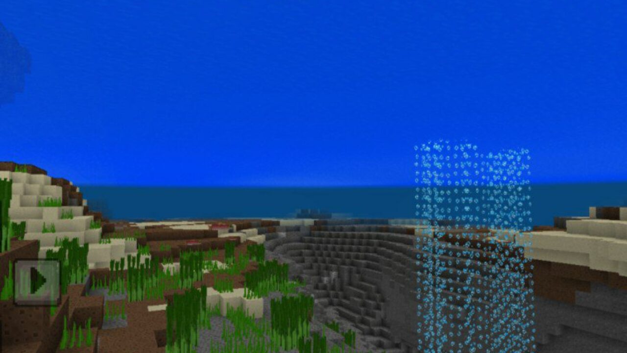 Underwater from Mosaic RTX Texrure Pack for Minecraft PE