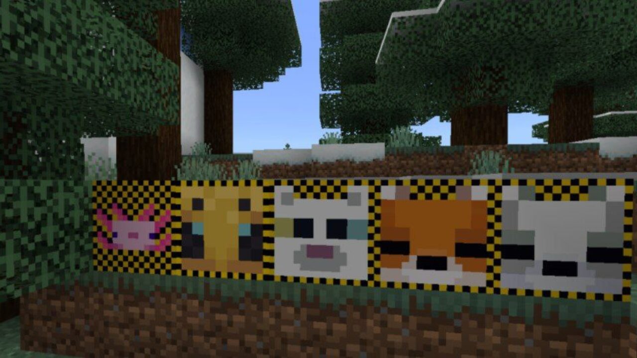 Variants from Animal Houses Mod for Minecraft PE