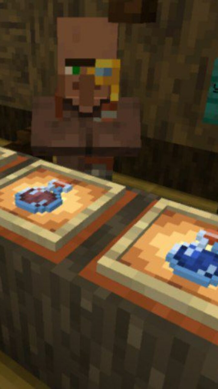 Villager from Godzilla x Kong Map for Minecraft PE