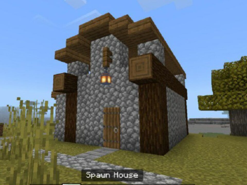 Villagers House Mod for Minecraft PE