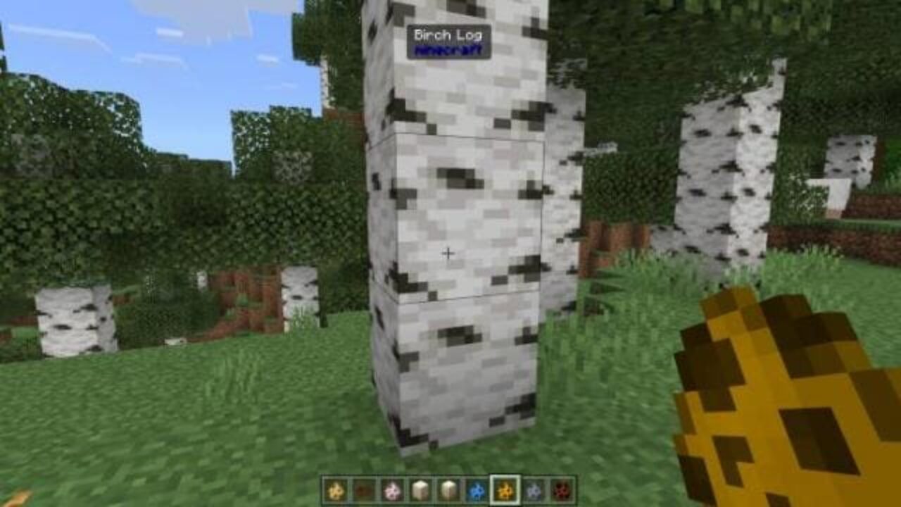 Wood from Displaying Items Mod for Minecraft PE