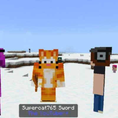 YouTuber Mod for Minecraft PE