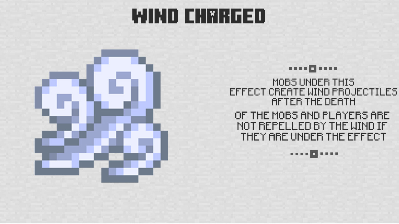 Wind Charged for Minecraft PE 1.21
