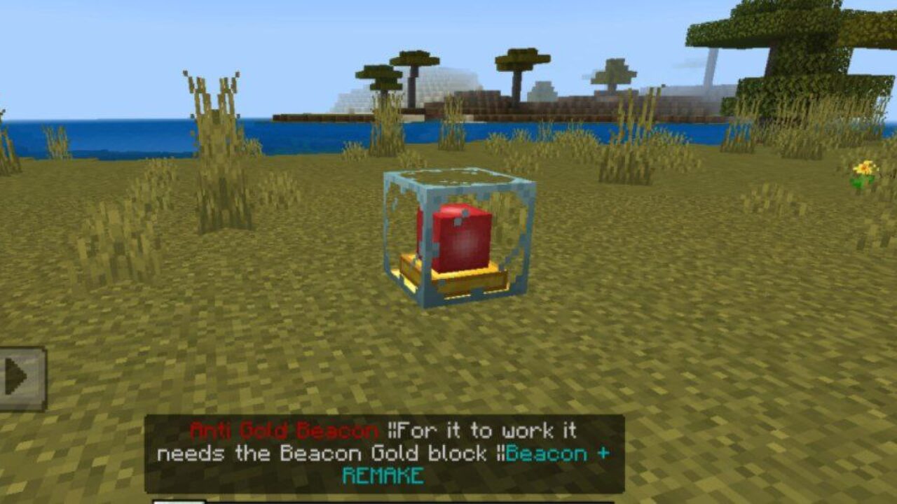 Anti Gold from Lighthouse Mod for Minecraft PE