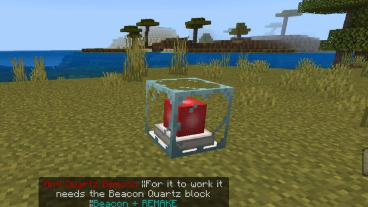 Anti Quartz from Lighthouse Mod for Minecraft PE