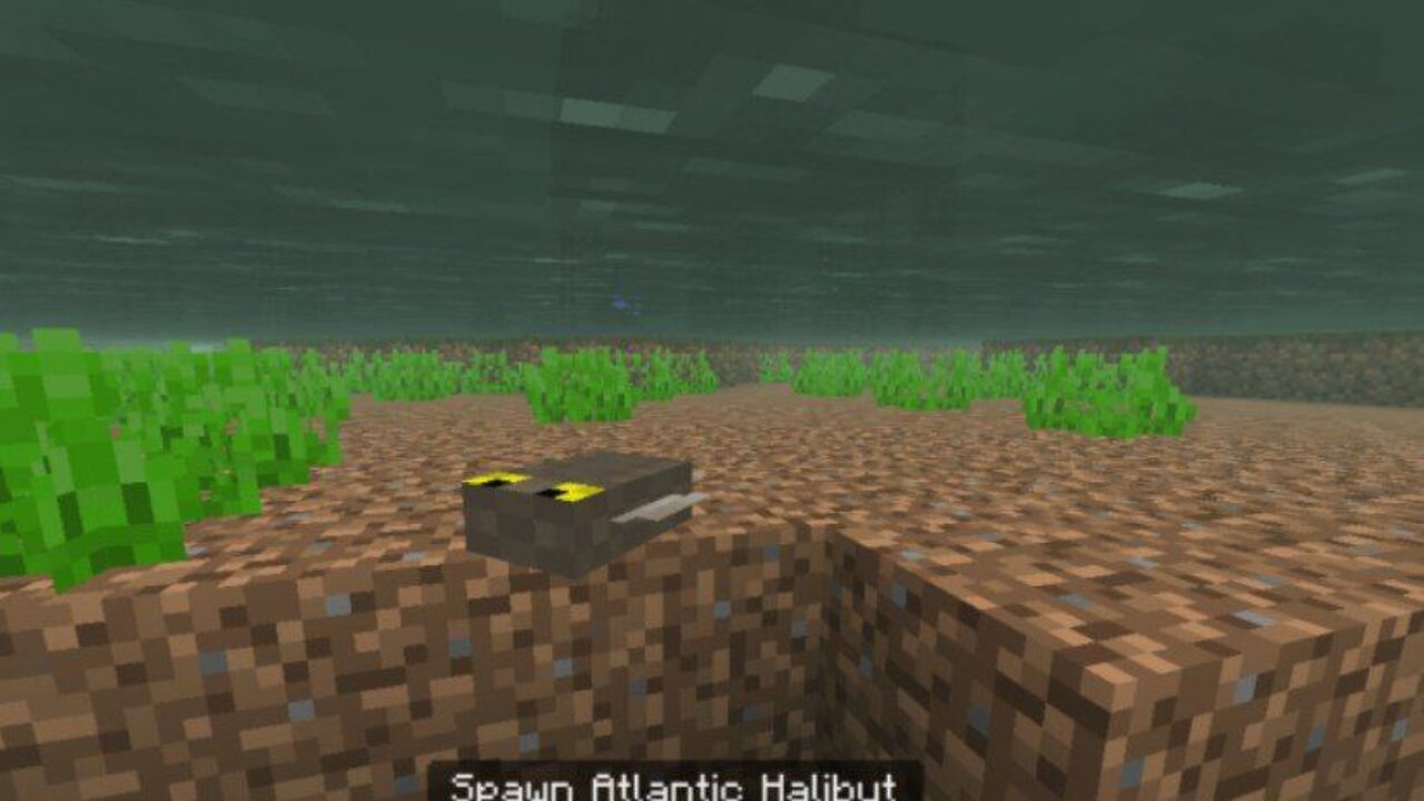 Atlantic Halibut from Azure Culture Mod for Minecraft PE