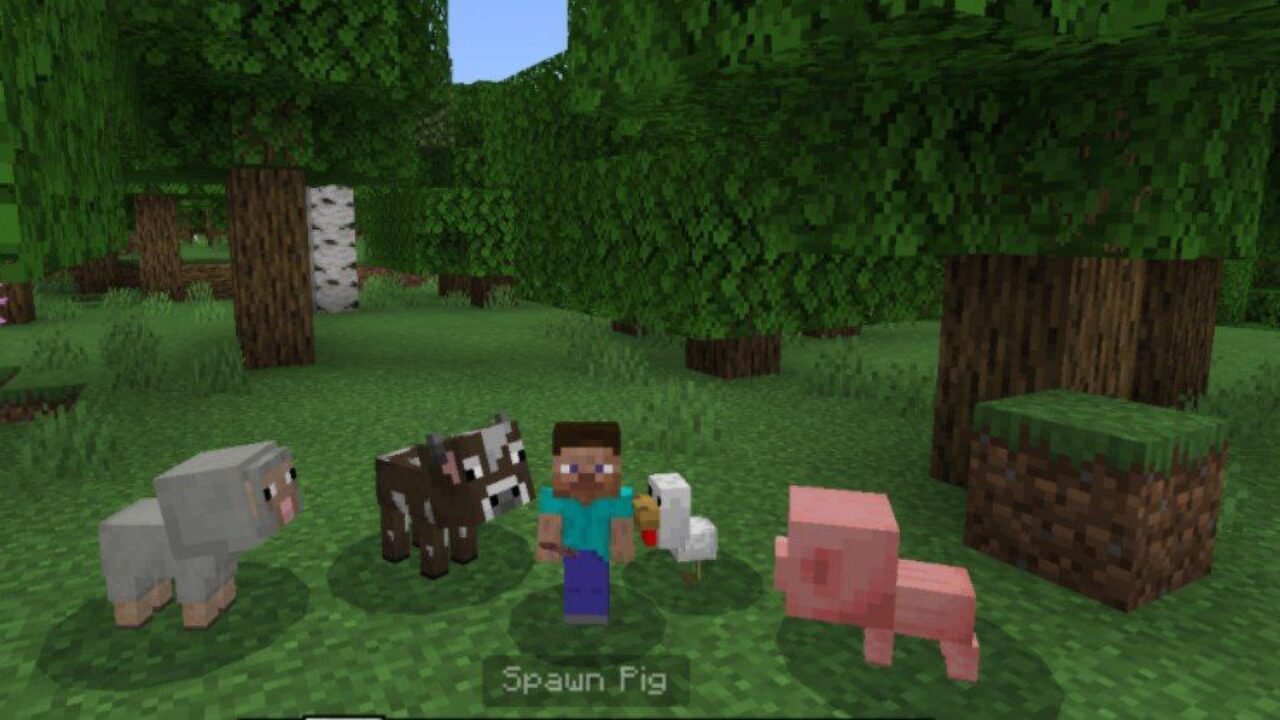 Baby Mobs Texture Pack for Minecraft PE