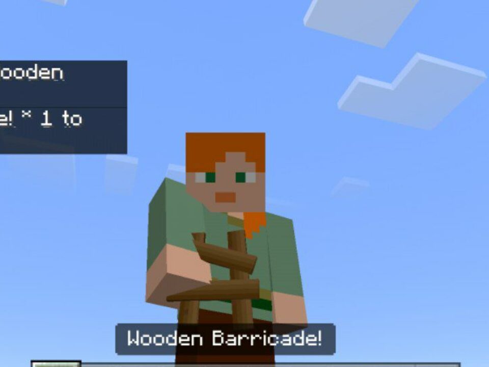 Barricades Mod for Minecraft PE