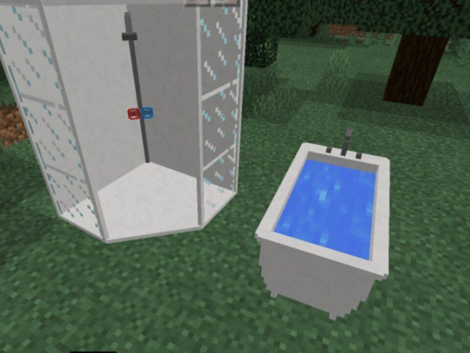 Bathhouse Mod for Minecraft PE