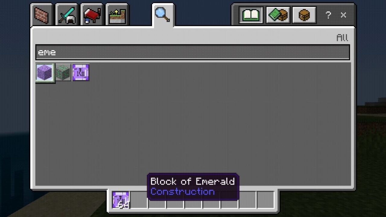 Block from Indian Money Mod for Minecraft PE