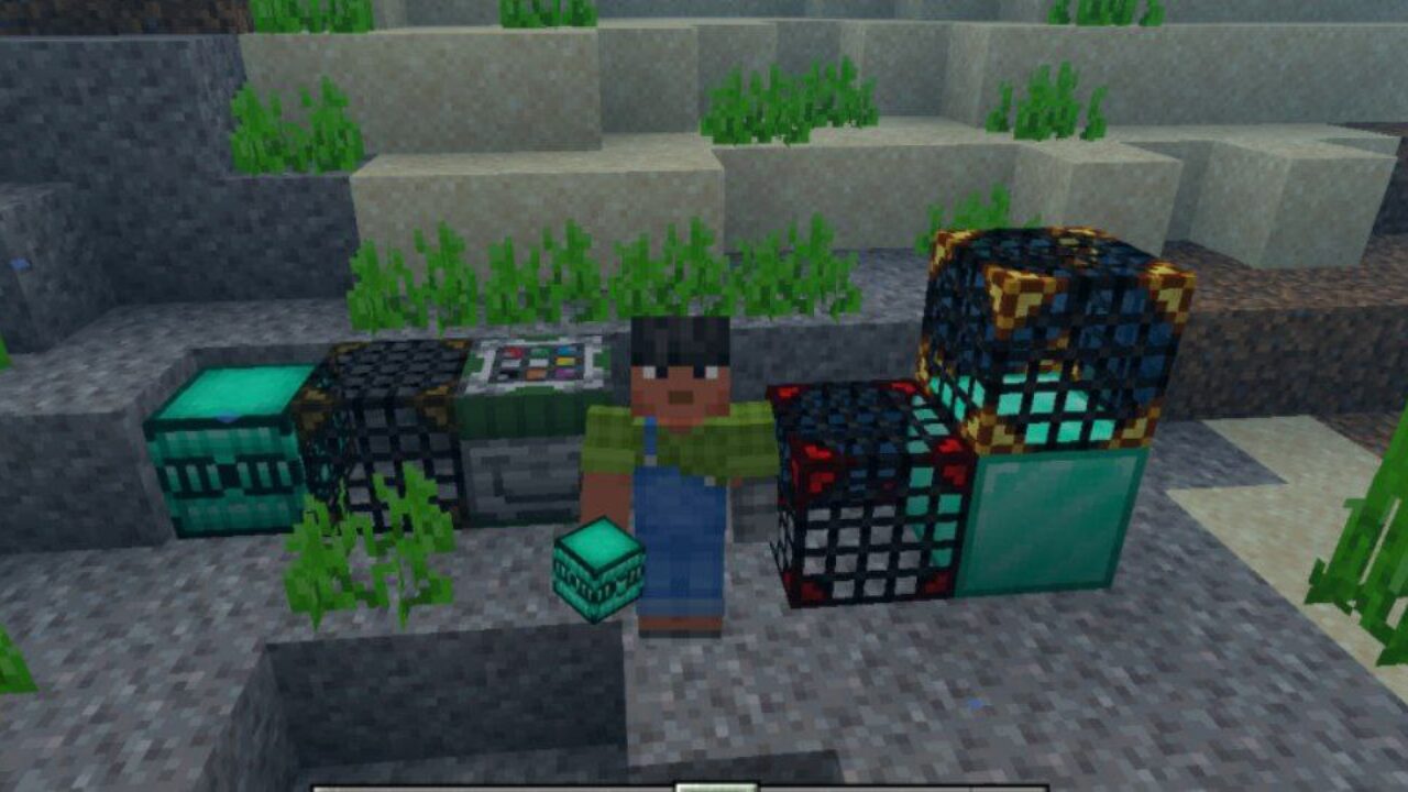 Blocks from Azure Culture Mod for Minecraft PE