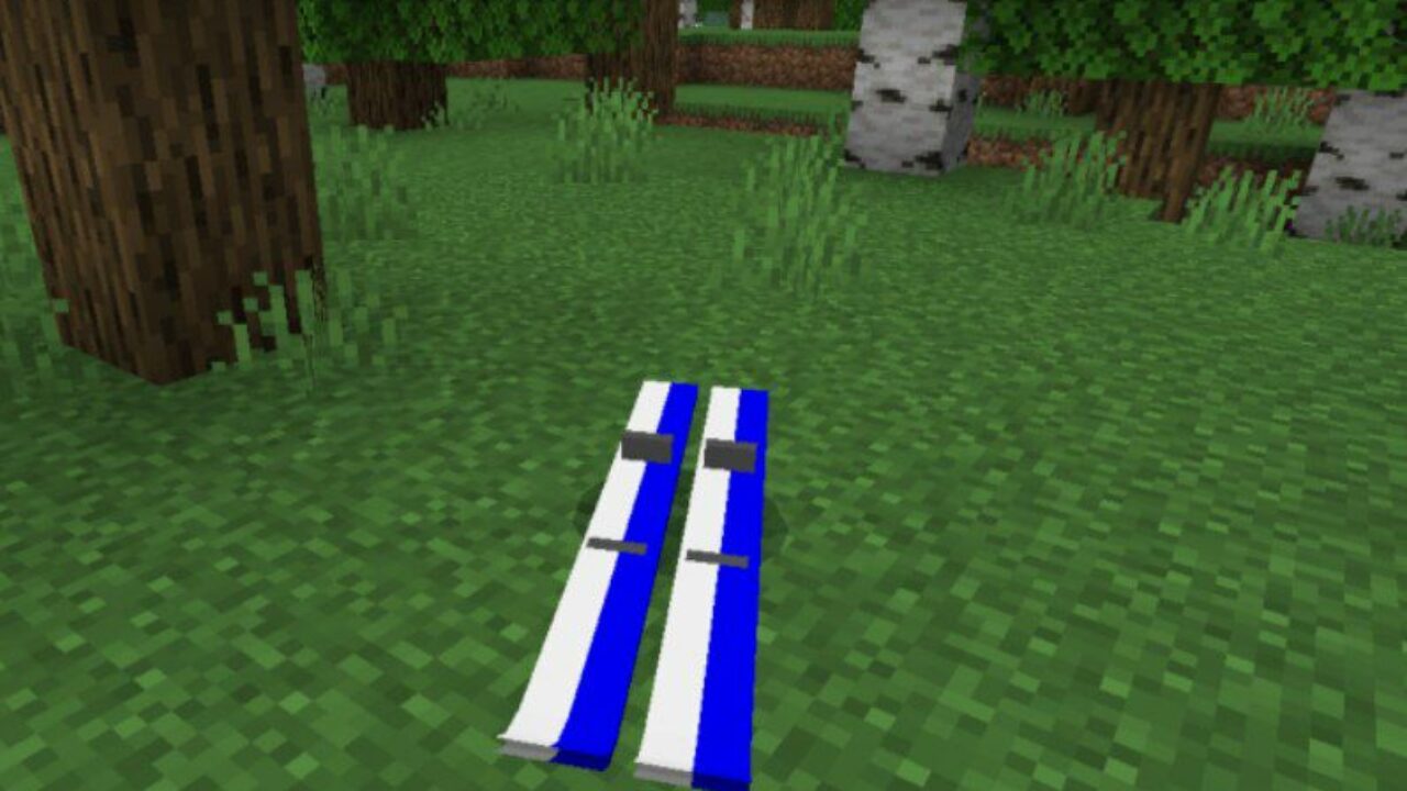 Blue from Ski Mod for Minecraft PE