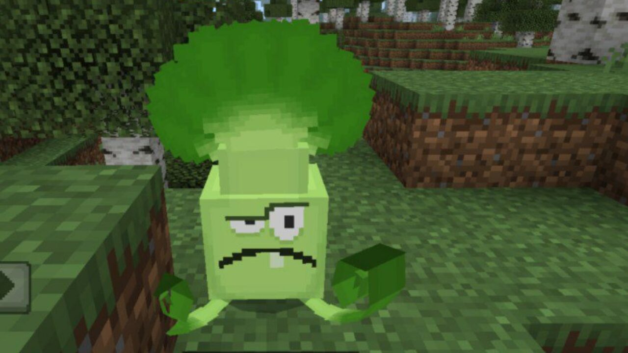 Bonk Choy from Plants vs Zombies 2 Mod for Minecraft PE