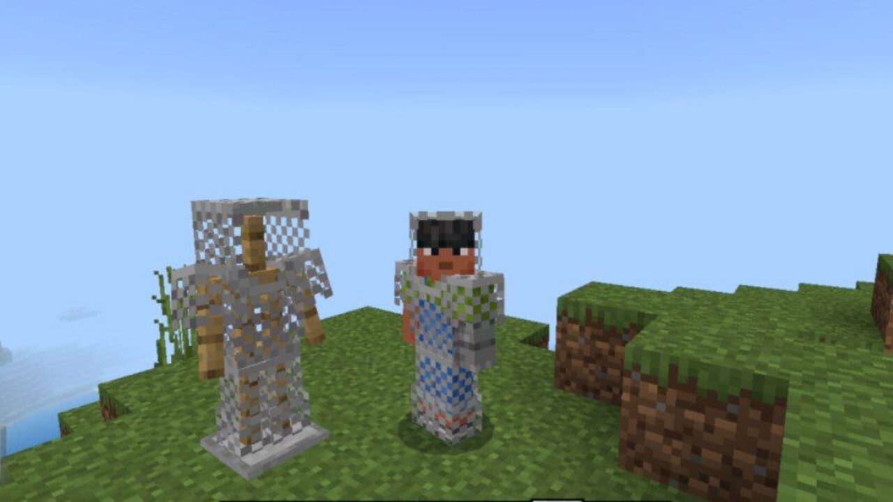 Chainmail Plus Mod for Minecraft PE