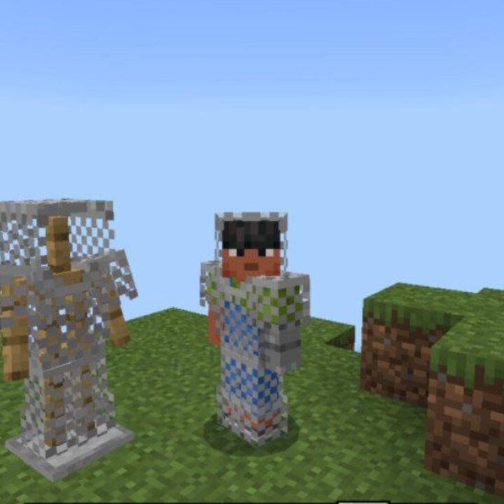 Chainmail Plus Mod for Minecraft PE