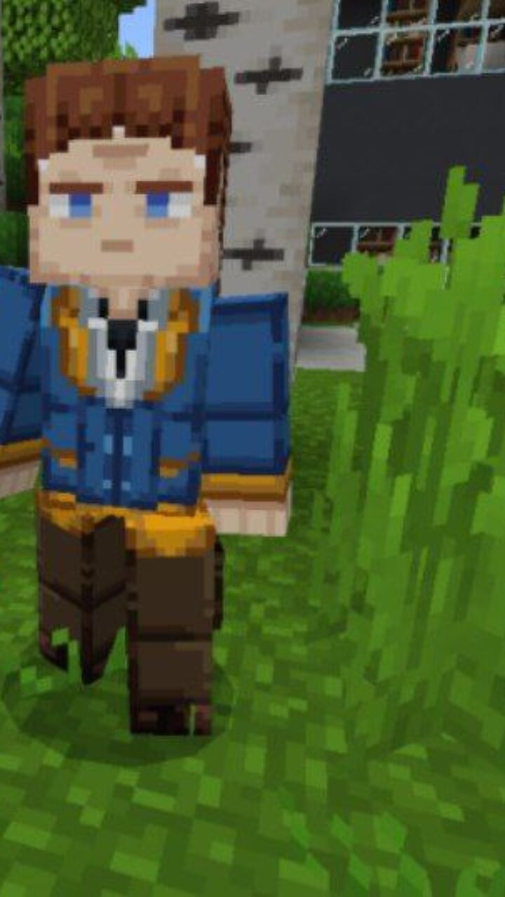 Characters from Solo Leveling Map for Minecraft PE