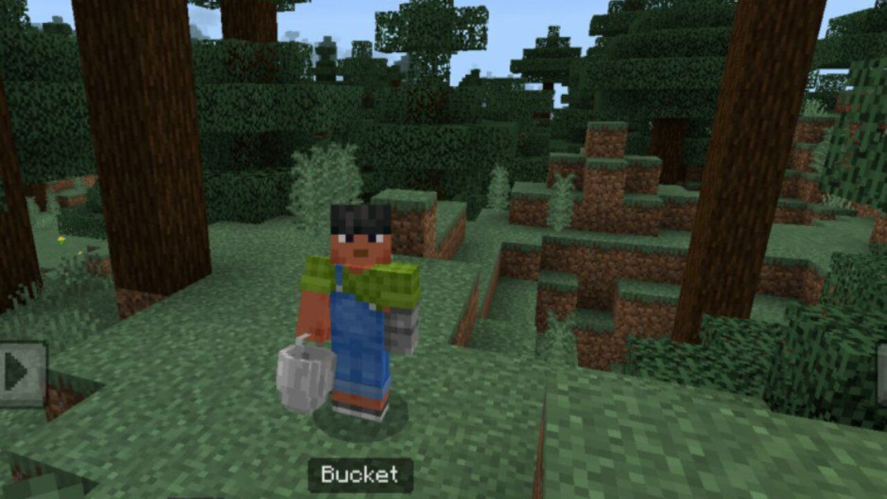 Empty from 3D Buckets Texture Pack for Minecraft PE