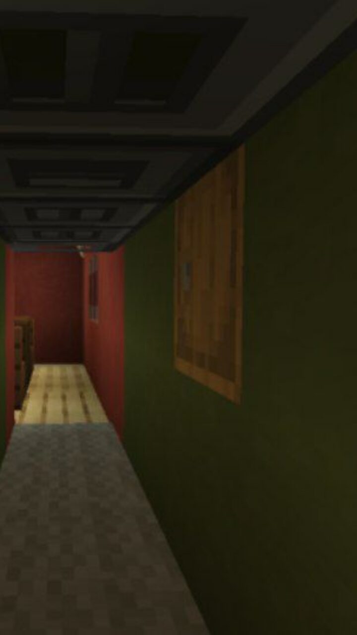 Corridor from Granny 2 Map for Minecraft PE