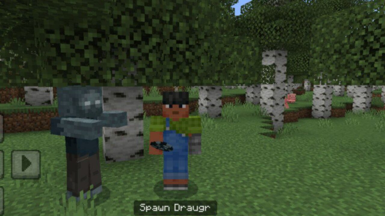 Draugr from Tinkers Legacy Reforged Mod for Minecraft PE