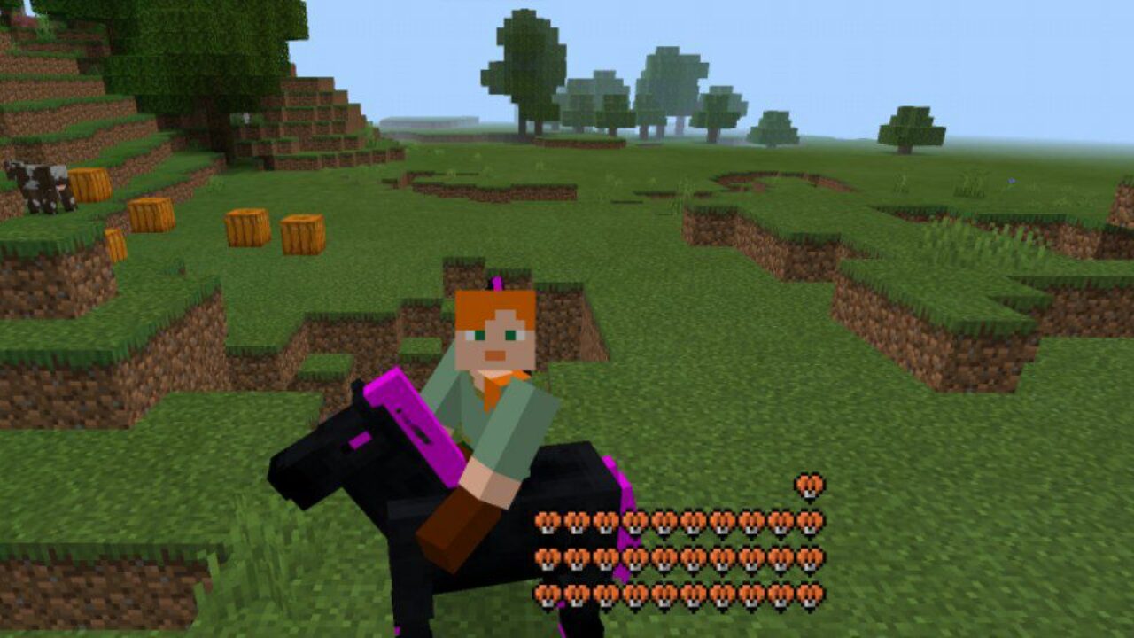 Ender Horse from Horse Sport Mod for Minecraft PE