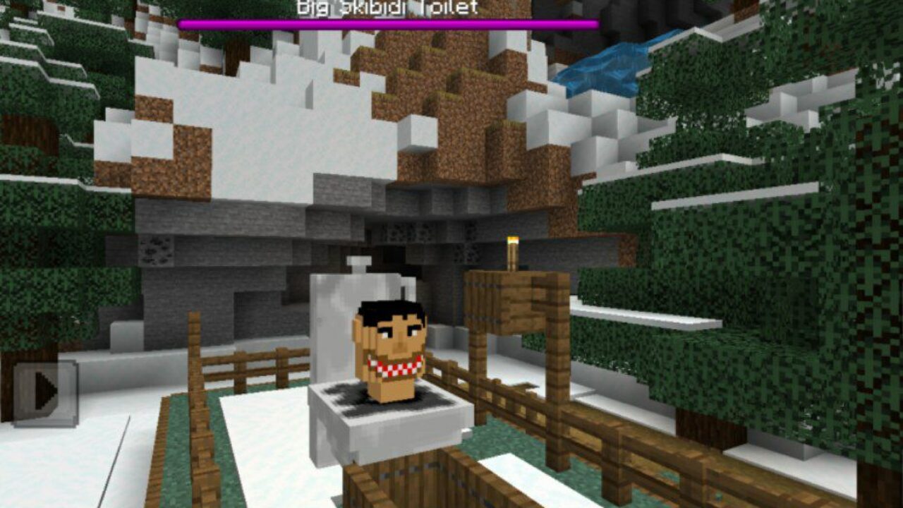 Enemy from Skibidi Toilet 2 Mod for Minecraft PE