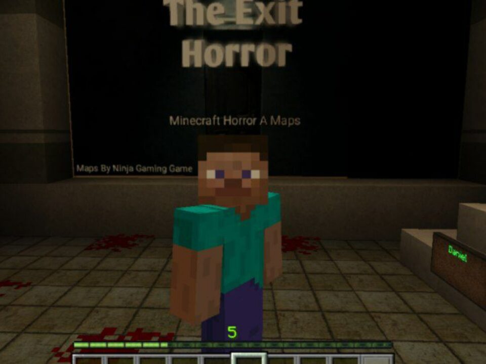 Exit Horror Map for Minecraft PE