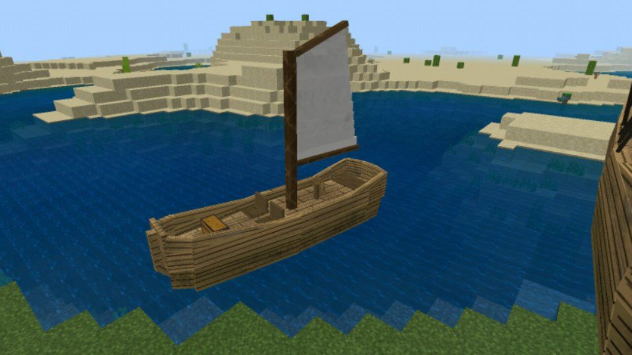 Ferry from Building Ships Mod for Minecraft PE