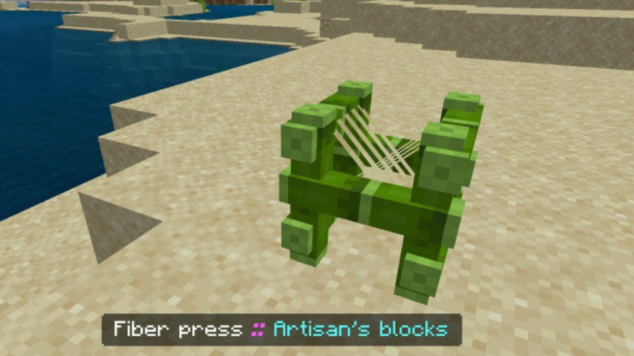 Fiber-Press from Carpenter Mod for Minecraft PE