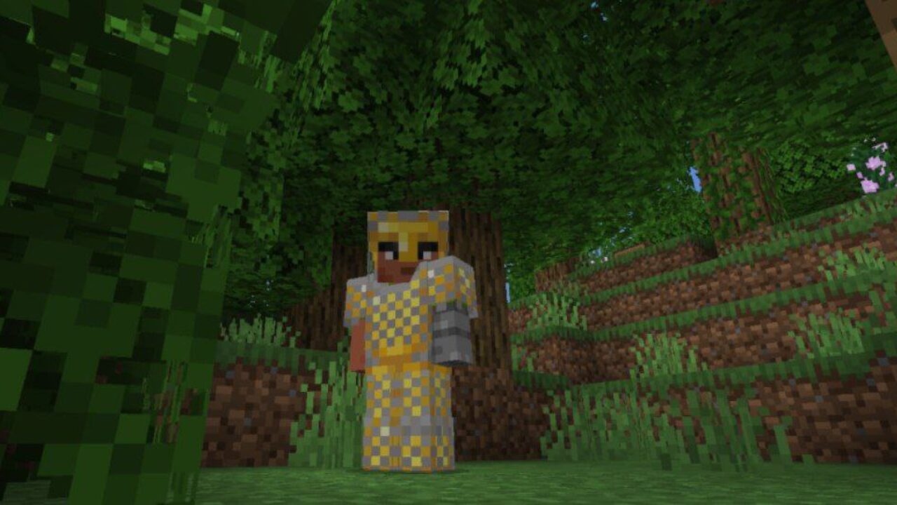 Gold from Chainmail Plus Mod for Minecraft PE